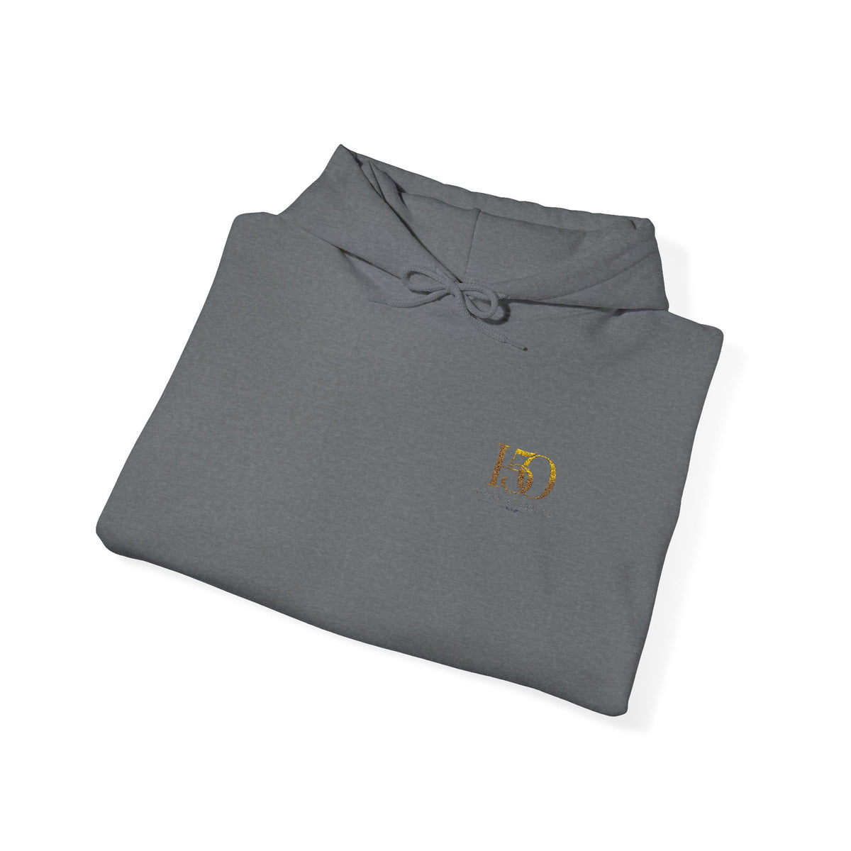 H50 Logo Hoodie — Gold Embroidery Celebration