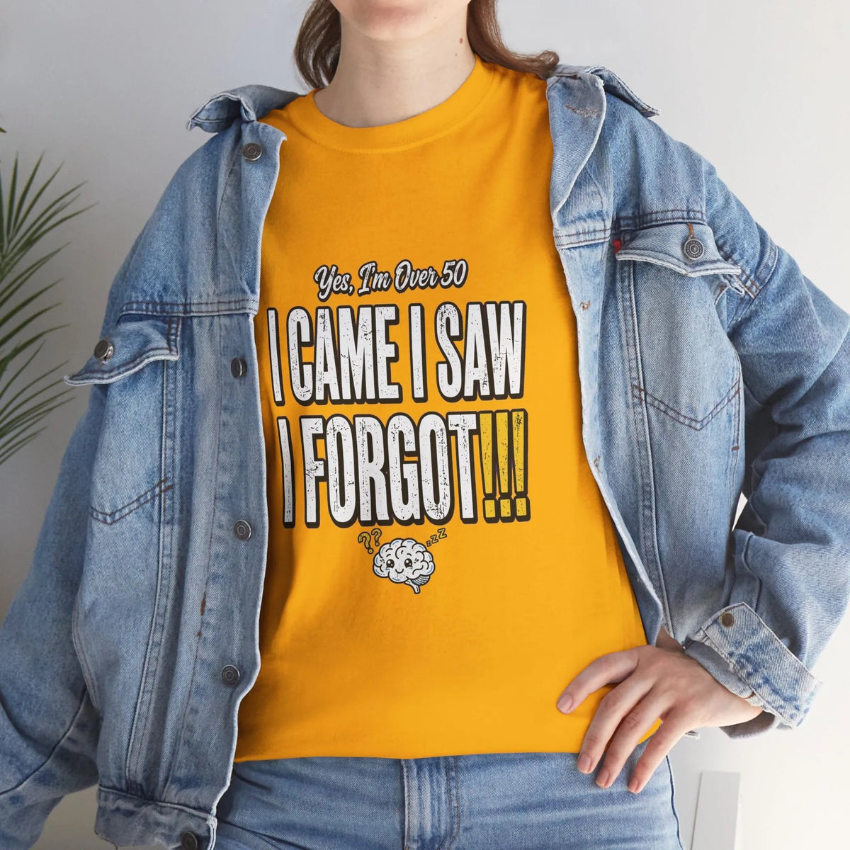 I Came I Saw I Forgot T-Shirt — Funny Retro Quote Tee for Forgetful Friends
