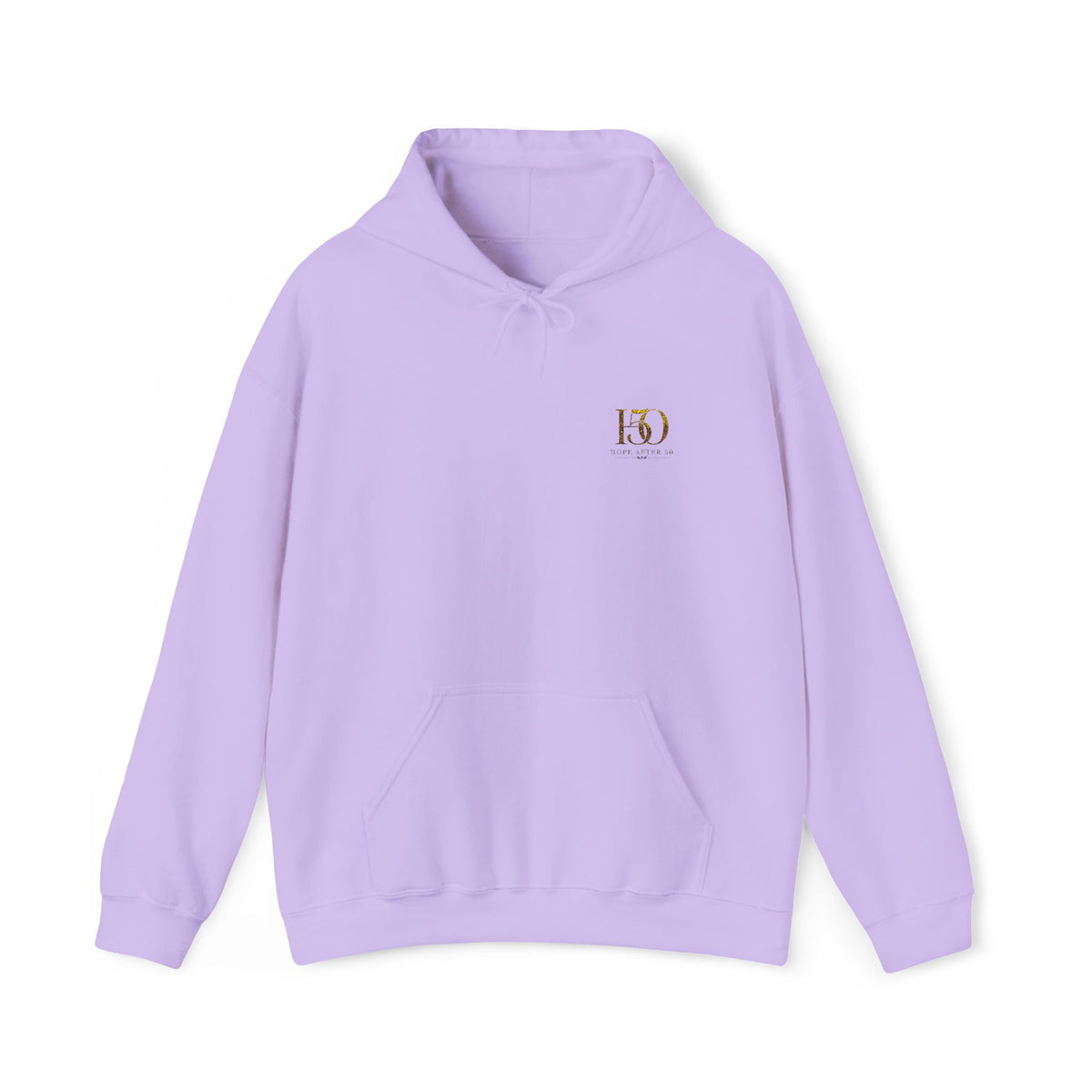 H50 Logo Hoodie — Gold Embroidery Celebration
