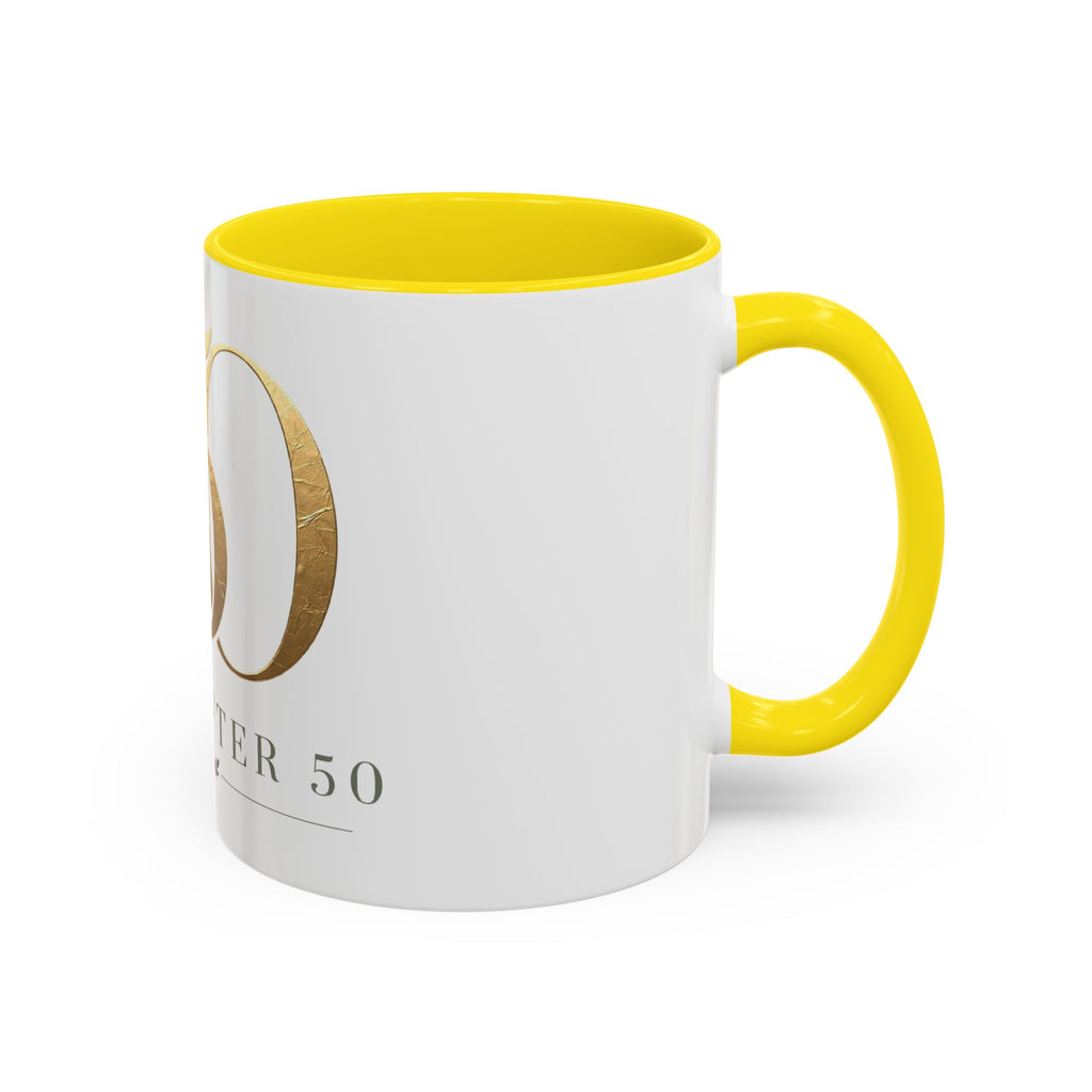 Hope After 50 Gold Accent Coffee Mug — 11/15oz Celebration Gift-Mug-Hope After 50-Printify