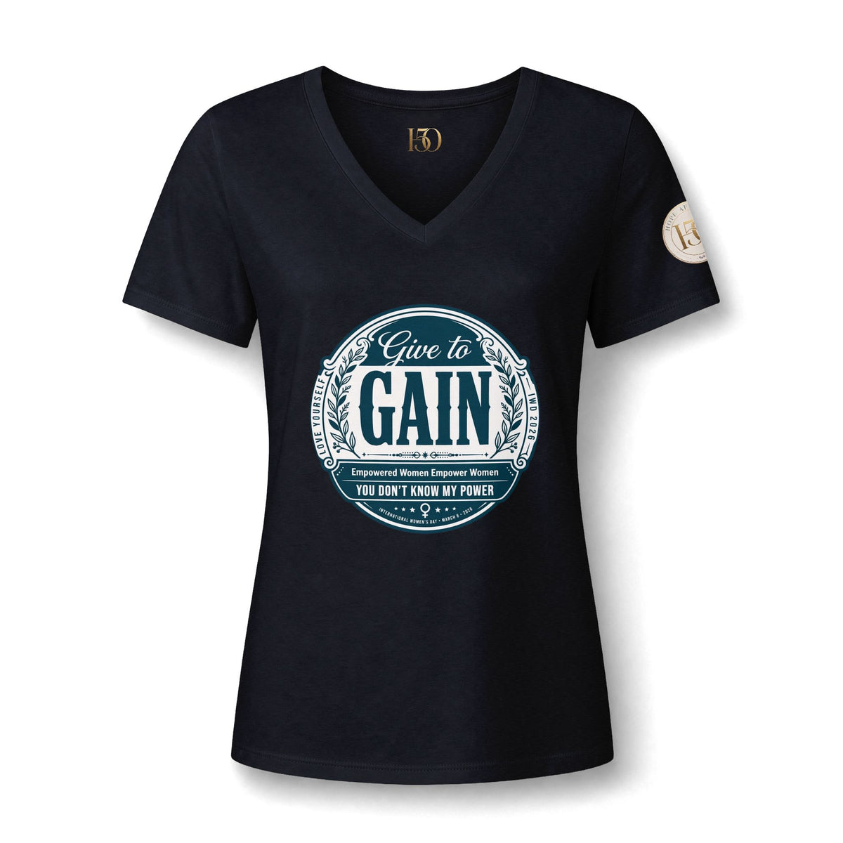 Beautiful Disaster V-Neck Tee