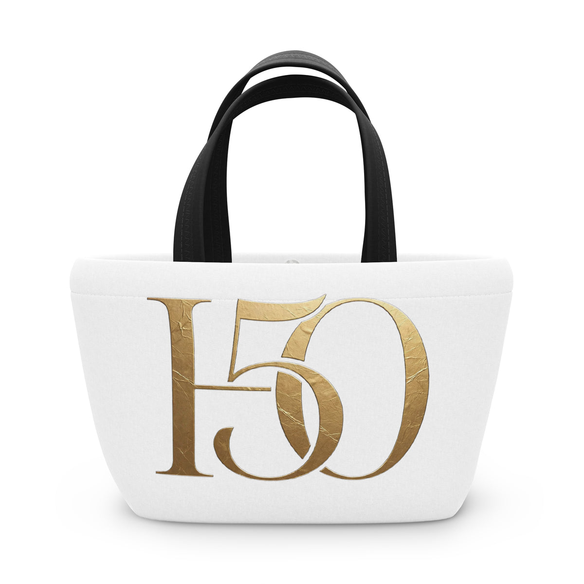 Gold Foil Lunch Bag