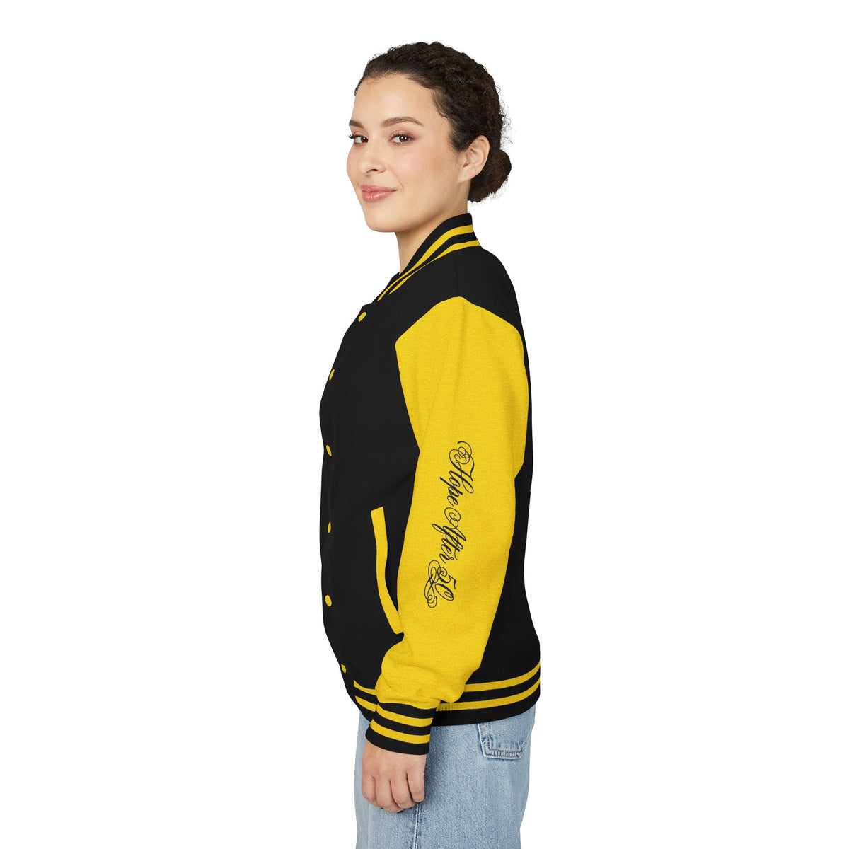 Letterman Jacket — "Hope After 50" Gold Anniversary Varsity Jacket