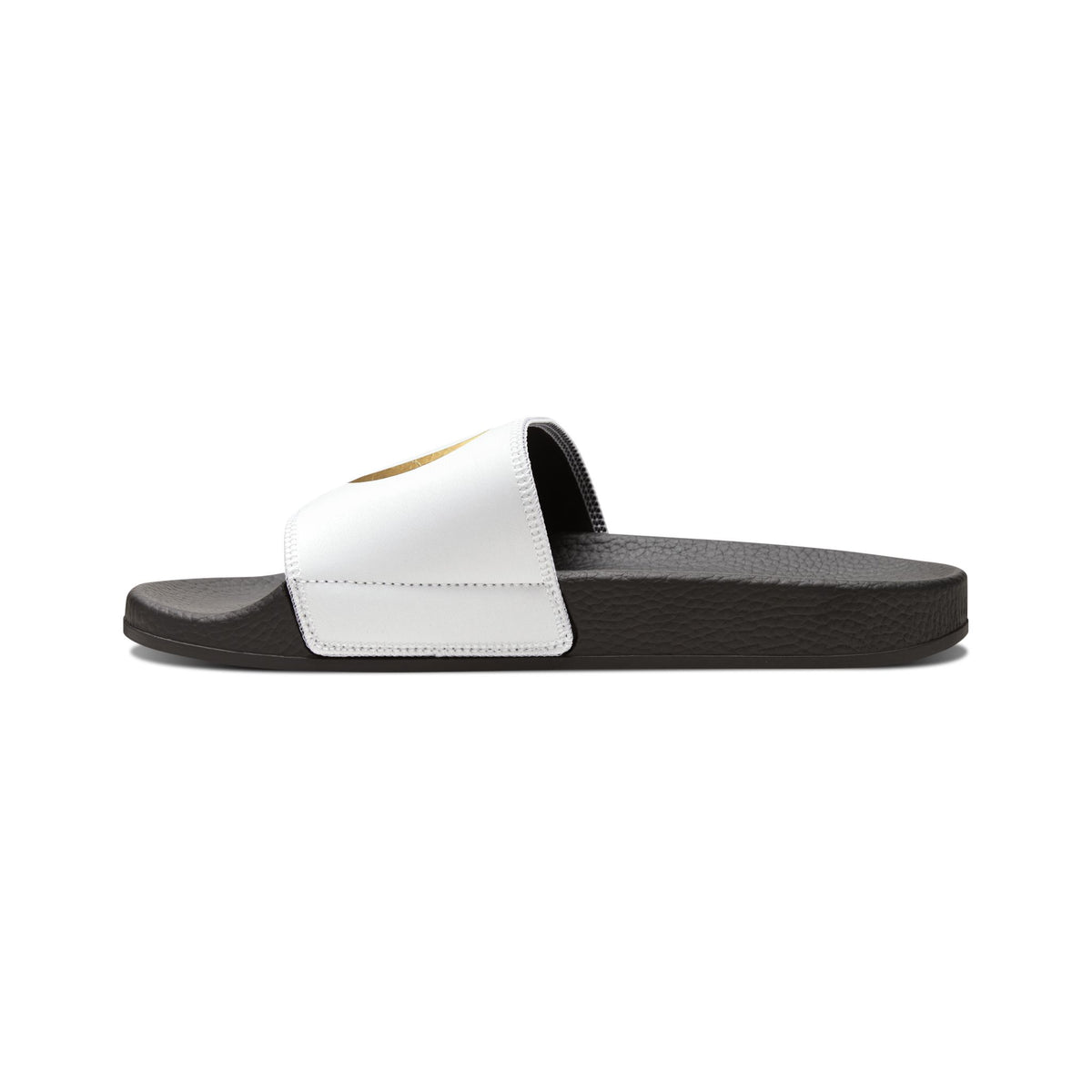 Women's Removable-Strap Slide Sandals — White Adjustable Pool & Casual Slides