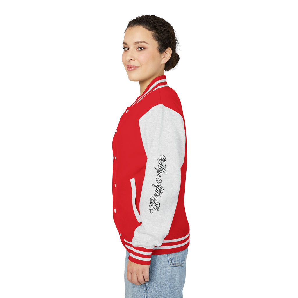 Letterman Jacket — "Hope After 50" Gold Anniversary Varsity Jacket