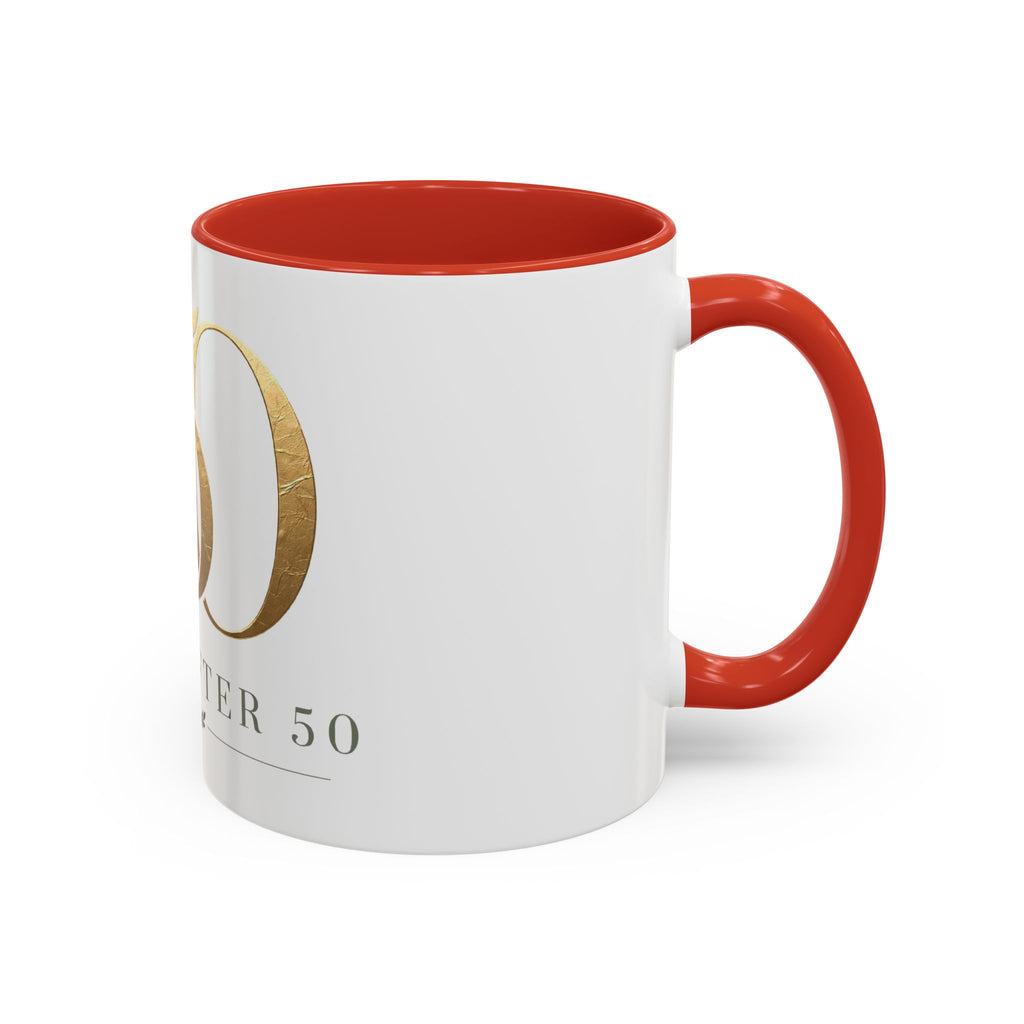Hope After 50 Gold Accent Coffee Mug — 11/15oz Celebration Gift-Mug-Hope After 50-Printify