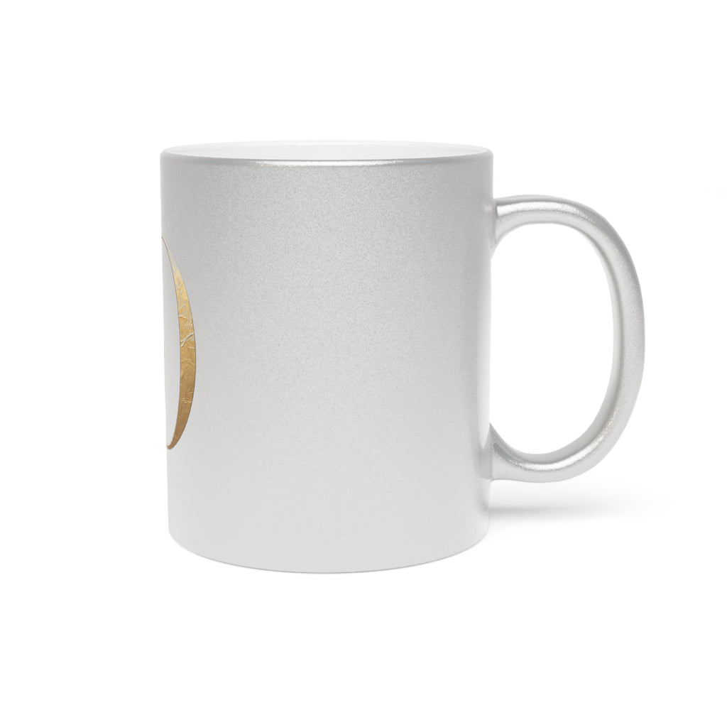 Hope After 50 Gold Metallic Mug — Silver Ceramic Coffee Cup-Mug-Hope After 50-Printify