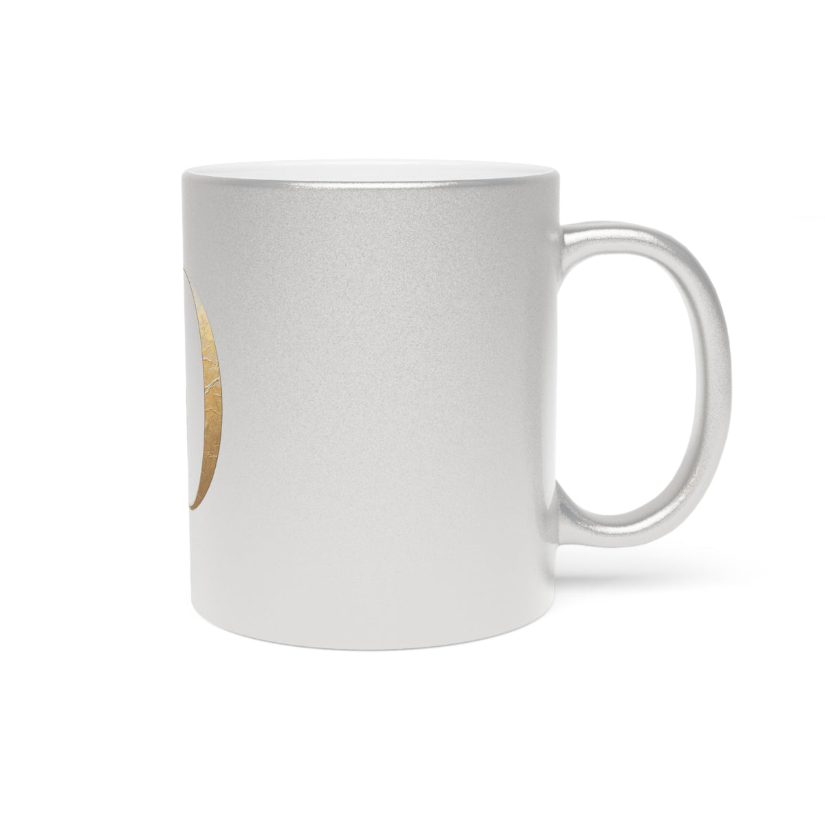 Hope After 50 Gold Metallic Mug — Silver Ceramic Coffee Cup-Mug-Hope After 50-Printify