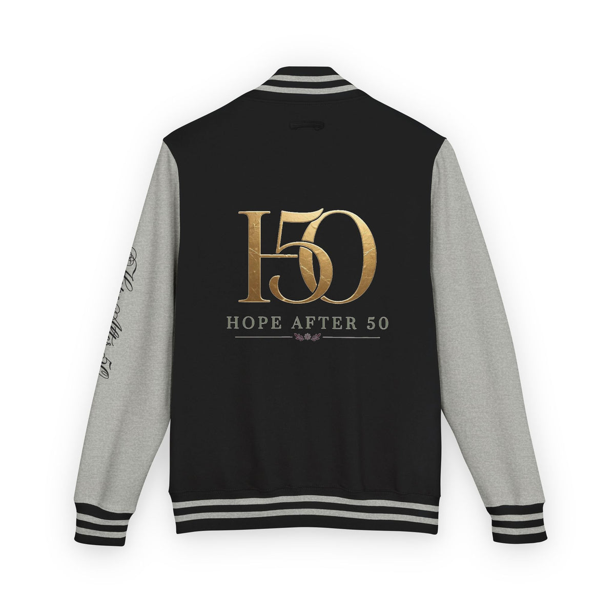Letterman Jacket — "Hope After 50" Gold Anniversary Varsity Jacket