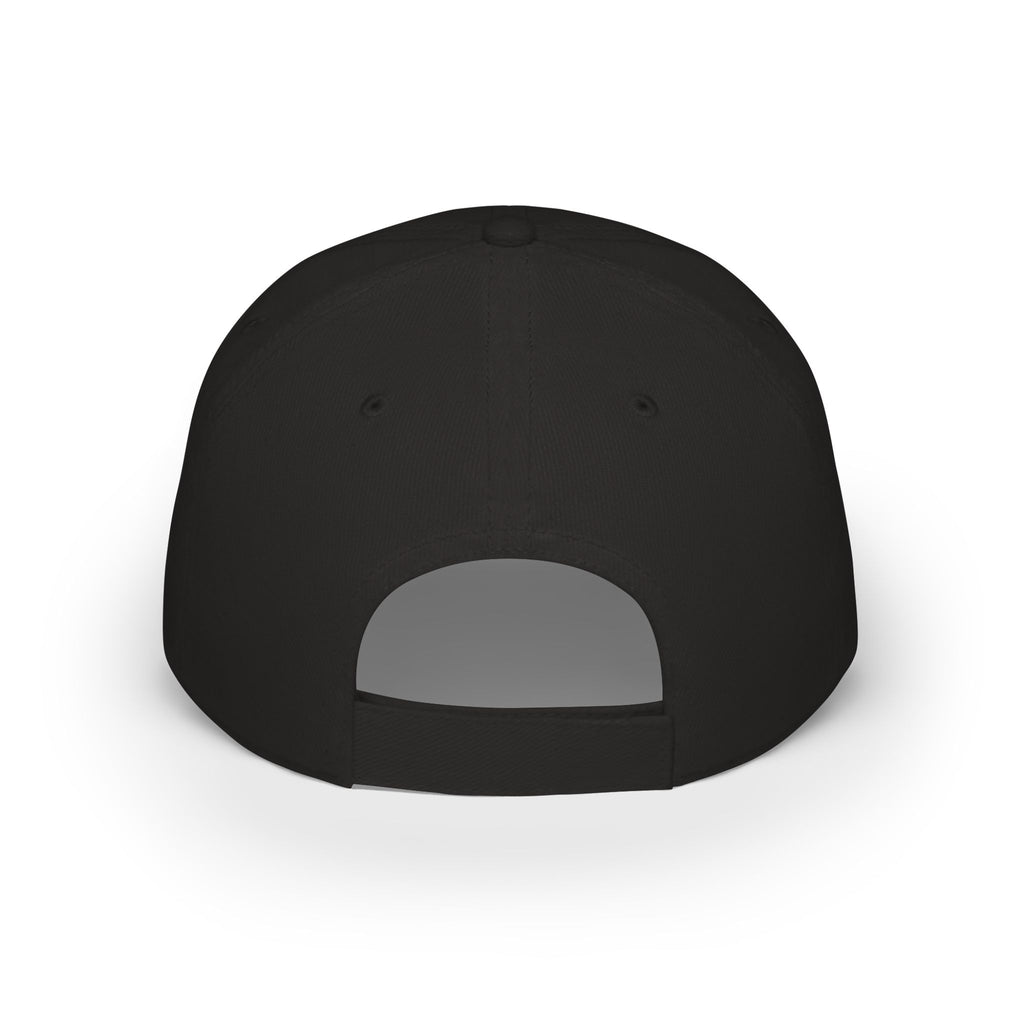Low Profile Baseball Cap - Hope After 50 Gold Embroidered  Hat-Hats-Hope After 50-Printify