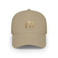 Low Profile Baseball Cap - Hope After 50 Gold Embroidered  Hat-Hats-Hope After 50-Size:One size-Color:Khaki-Printify