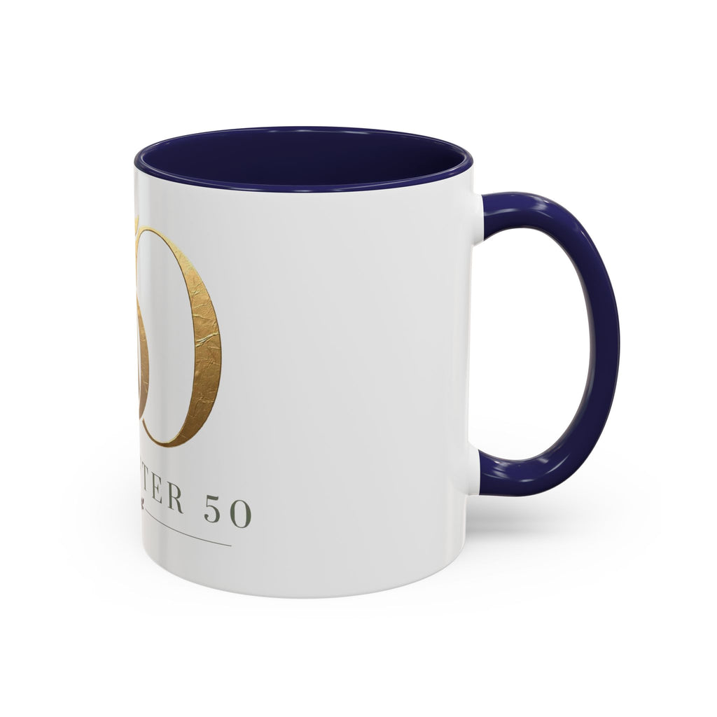 Hope After 50 Gold Accent Coffee Mug — 11/15oz Celebration Gift-Mug-Hope After 50-Printify