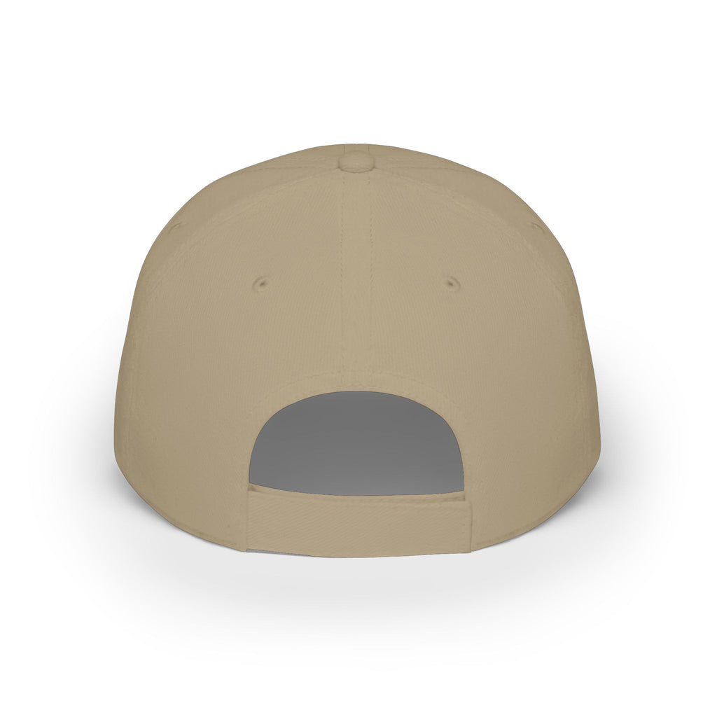 Low Profile Baseball Cap - Hope After 50 Gold Embroidered  Hat-Hats-Hope After 50-Printify