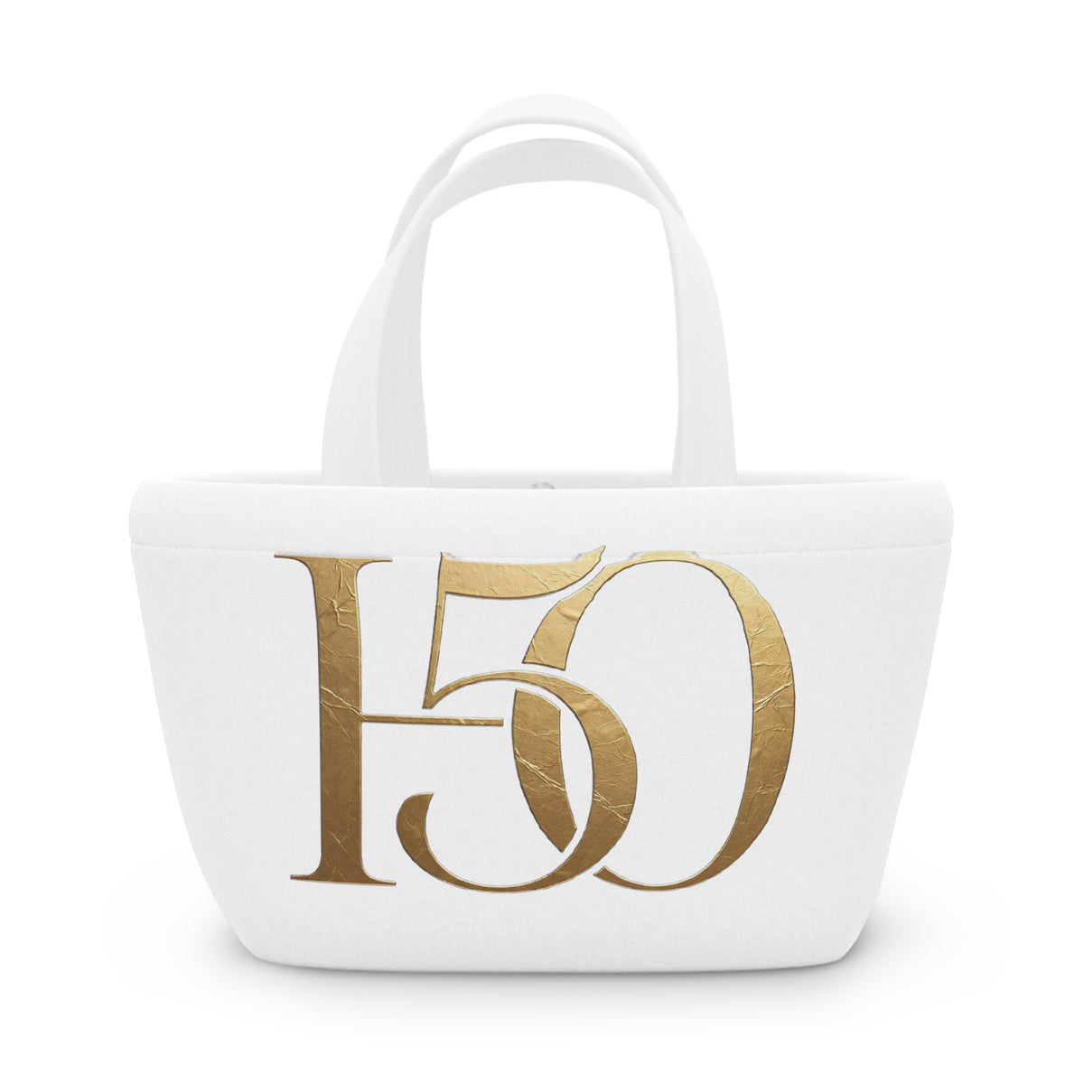 Gold Foil Lunch Bag