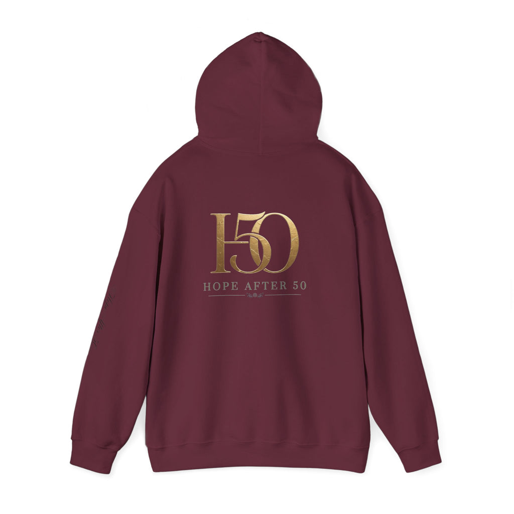 Hope After 50 Hoodie — Inspirational 50th Birthday Sweatshirt