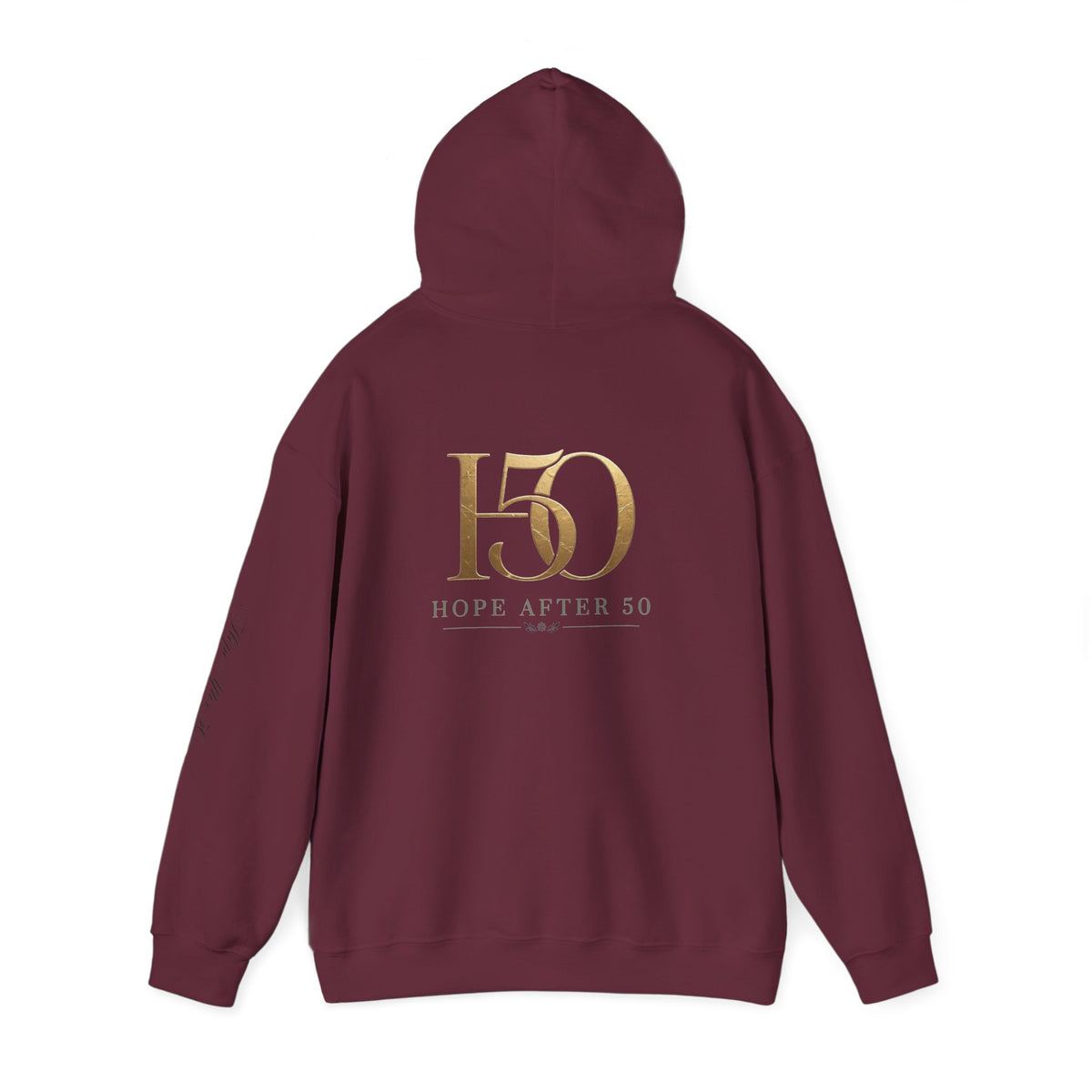 Hope After 50 Hoodie — Inspirational 50th Birthday Sweatshirt