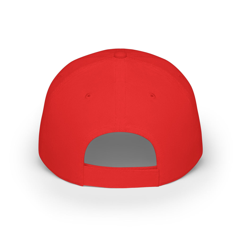 Low Profile Baseball Cap - Hope After 50 Gold Embroidered  Hat-Hats-Hope After 50-Printify