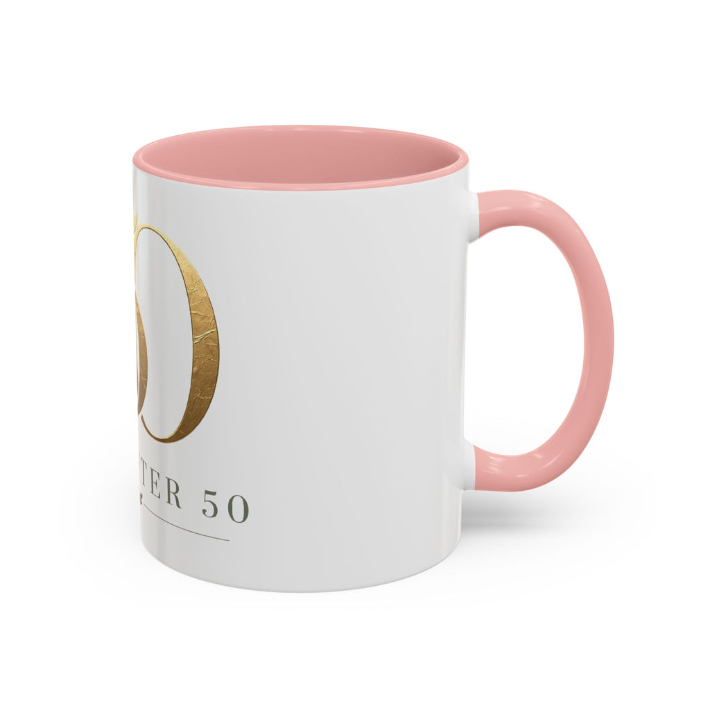 Hope After 50 Gold Accent Coffee Mug — 11/15oz Celebration Gift-Mug-Hope After 50-Printify