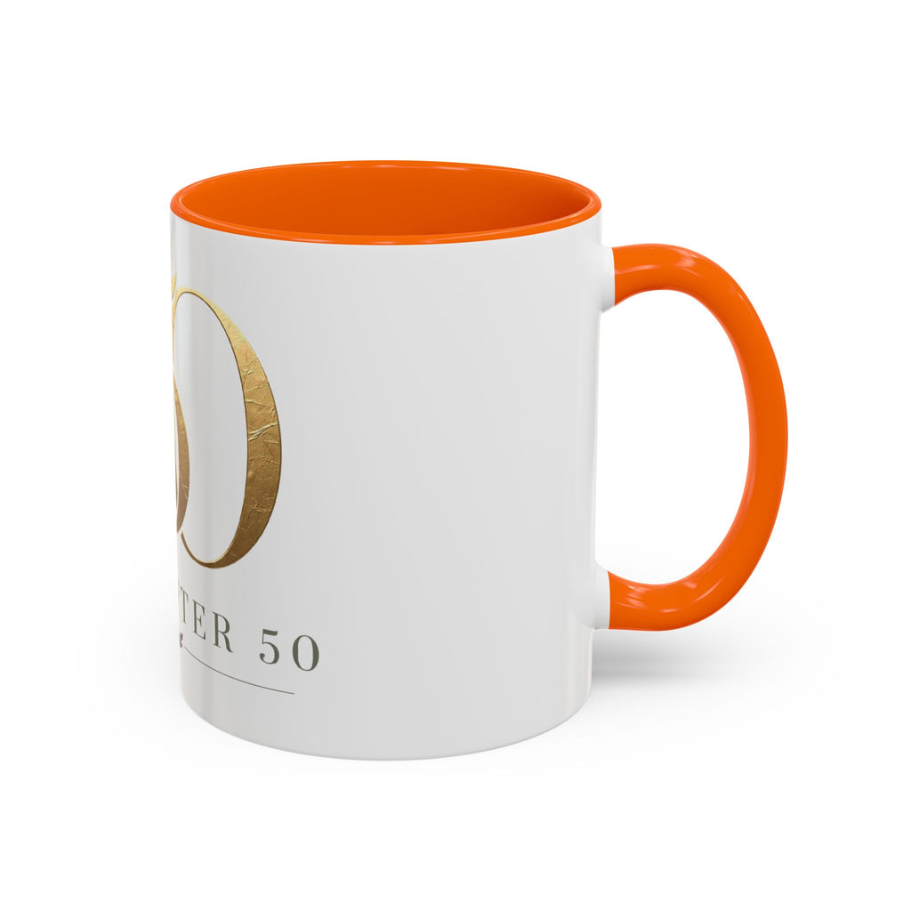 Hope After 50 Gold Accent Coffee Mug — 11/15oz Celebration Gift-Mug-Hope After 50-Printify