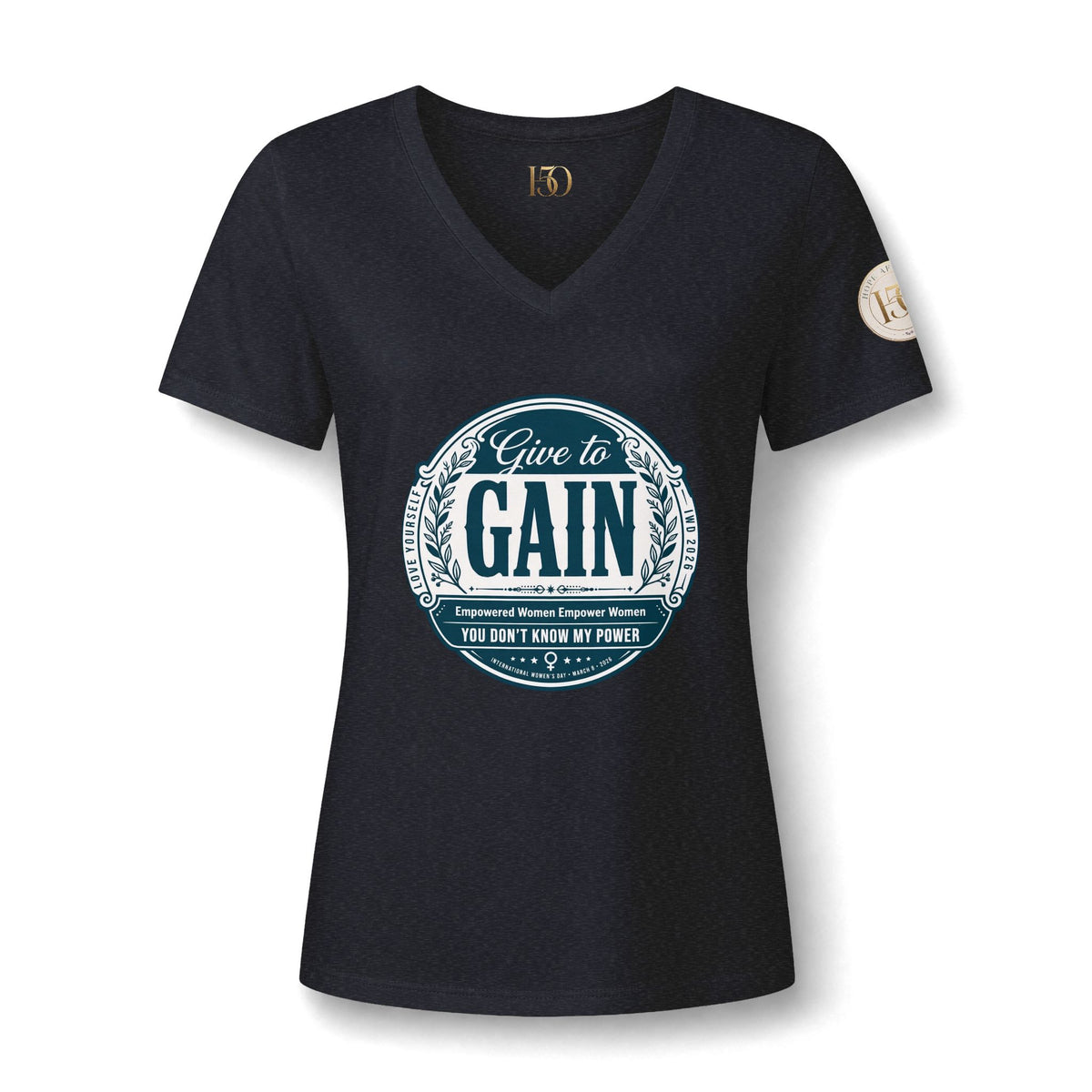 Beautiful Disaster V-Neck Tee