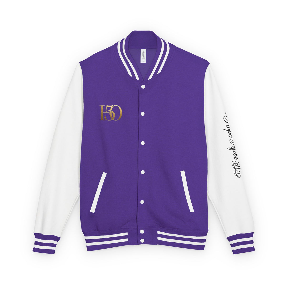 Letterman Jacket — "Hope After 50" Gold Anniversary Varsity Jacket