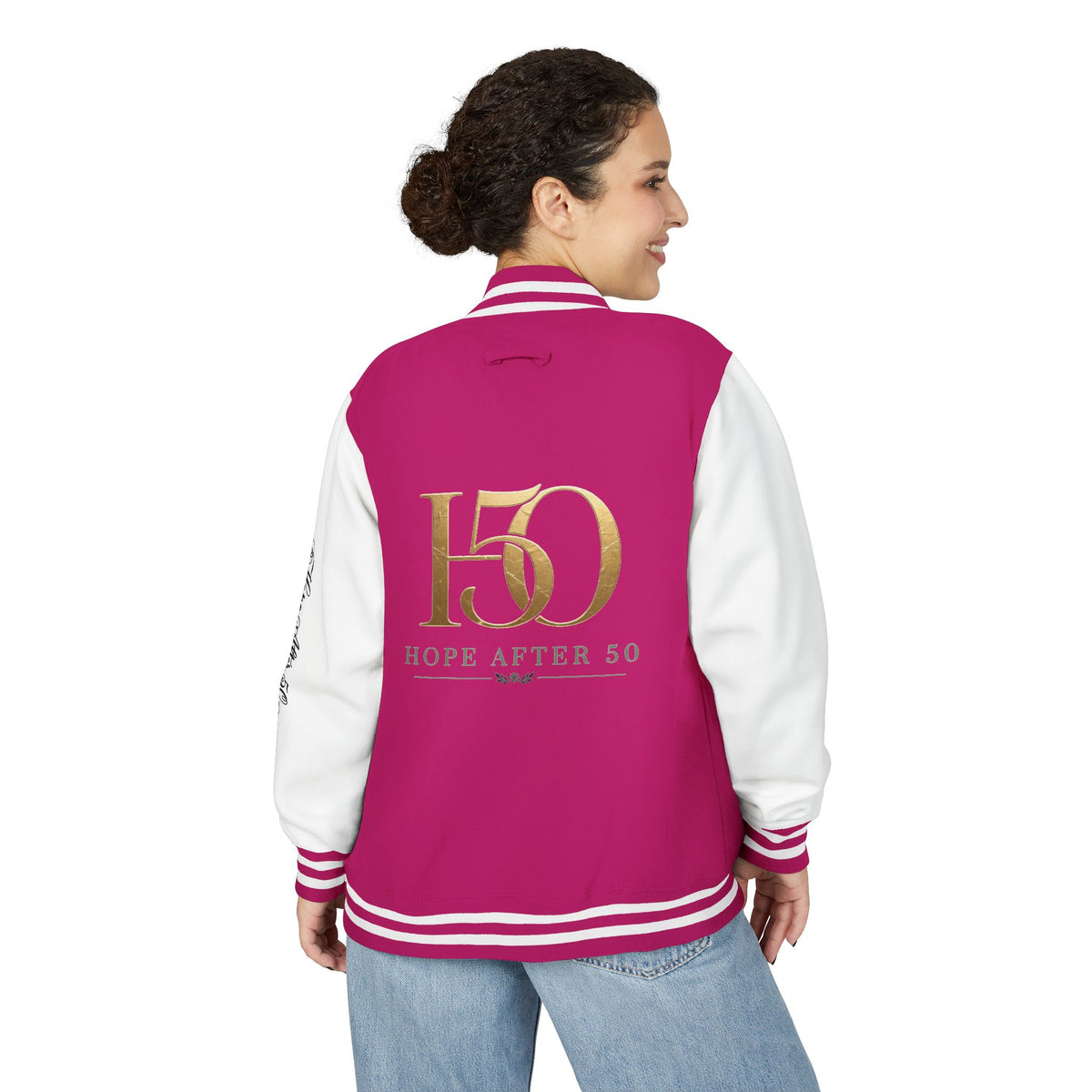 Letterman Jacket — "Hope After 50" Gold Anniversary Varsity Jacket