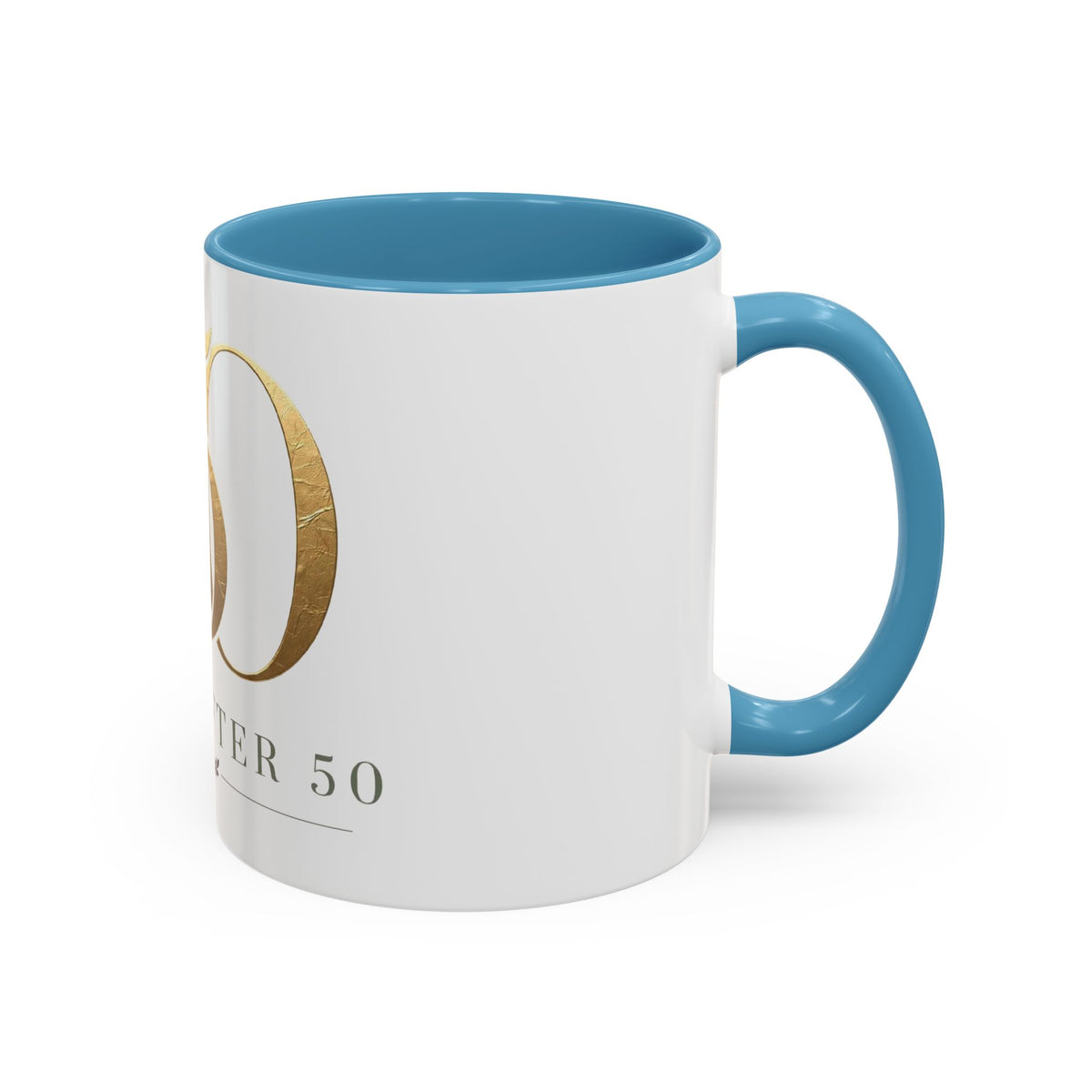 Hope After 50 Gold Accent Coffee Mug — 11/15oz Celebration Gift-Mug-Hope After 50-Printify