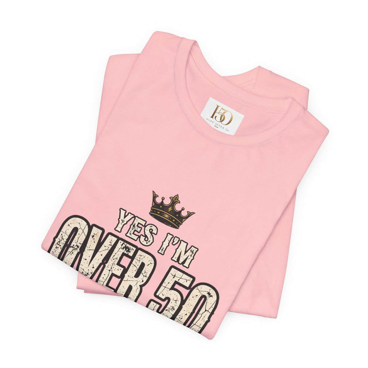 Funny 50th Birthday Warranty t-shirt for women tee