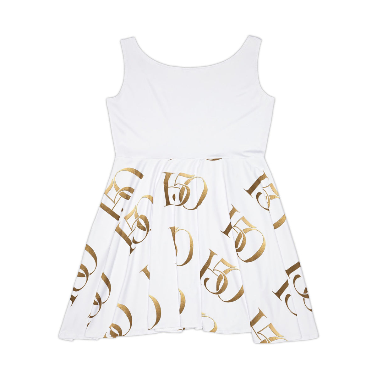 Hope after 50 Gold Monogram  Dress