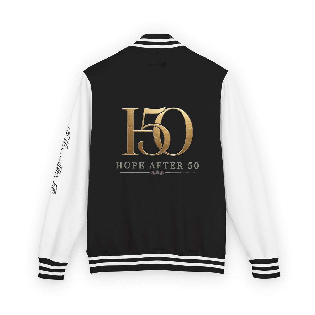 Letterman Jacket — "Hope After 50" Gold Anniversary Varsity Jacket
