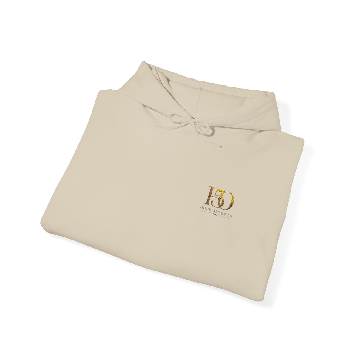 H50 Logo Hoodie — Gold Embroidery Celebration