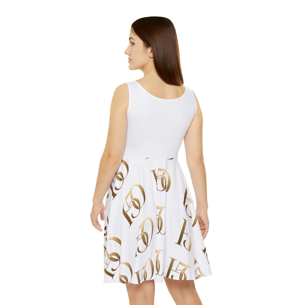 Hope after 50 Gold Monogram  Dress