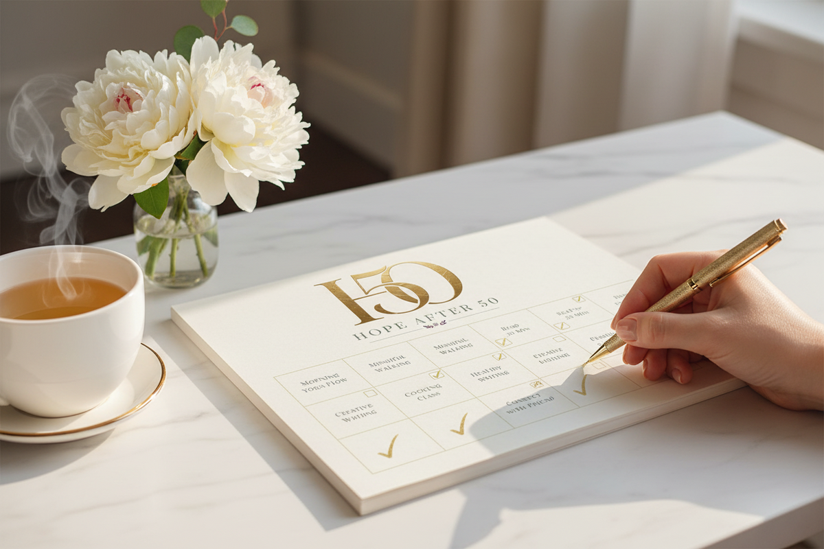 Hope After 50 — 30-Day Done-For-You Activity Calendar (Printable Digital Download)