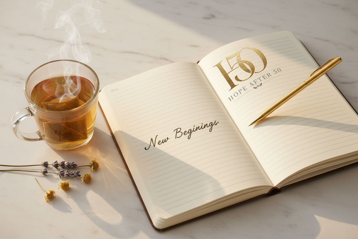 Hope After 50 Guided Journal Pages — Printable Digital Set